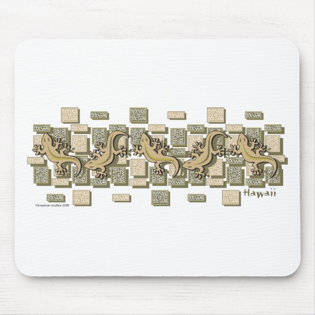 TAPIS DE SOURIS GECKO (Devant)