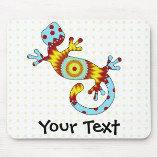 Tapis De Souris Gecko Lizard coloré