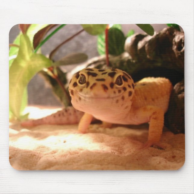 Tapis De Souris Gecko Mousepad de léopard (Devant)