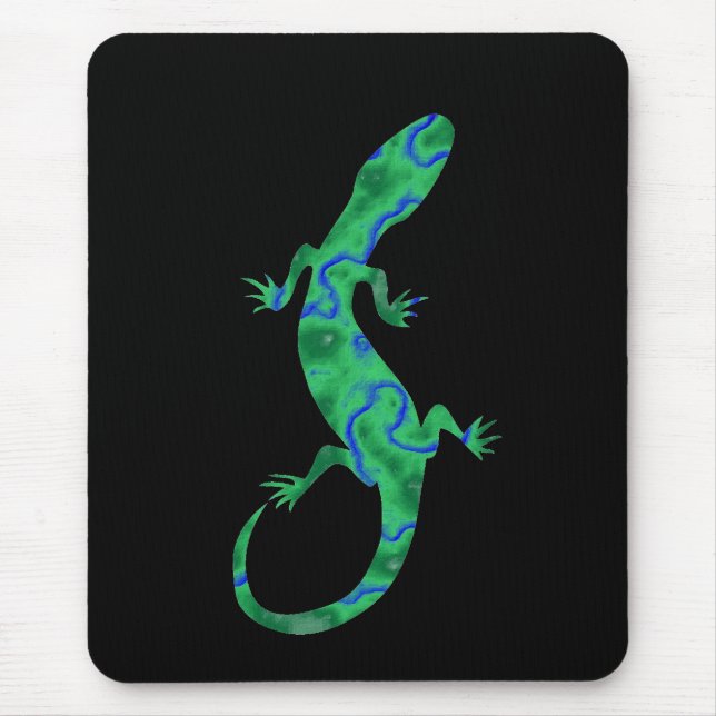 Tapis De Souris Gecko vert (Devant)