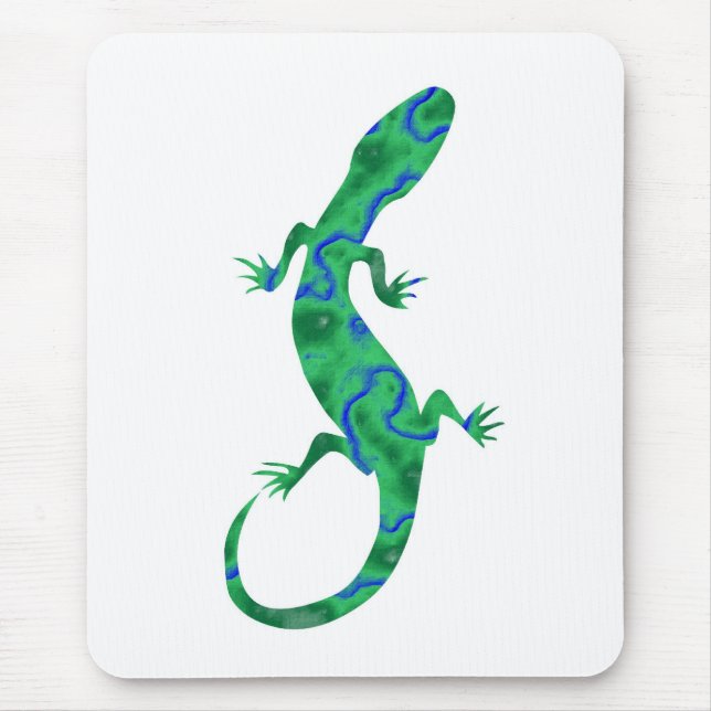 Tapis De Souris Gecko vert (Devant)