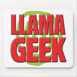 Tapis De Souris Geek de lama