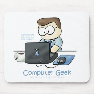 Tapis De Souris geek d'ordinateur