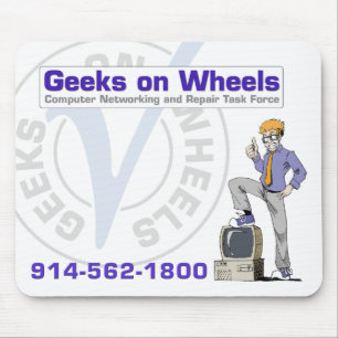 Tapis De Souris Geeks sur des roues