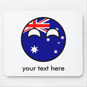 Tapis De Souris Geeky Australia Country