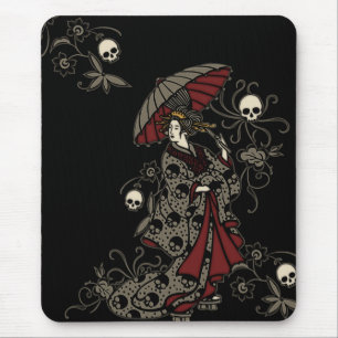 Tapis De Souris Geisha gothique