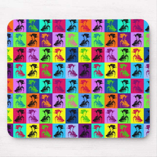 Tapis De Souris Geishas de bruit (Devant)