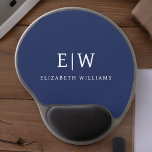Tapis De Souris Gel Élégant professionnel simple Monogramme minimalist<br><div class="desc">Découvrez notre Elegant Professional Simple Monogram Minimalist Collection : Elevez votre style avec une sophistication intemporelle et une élégance sobre. Réalisée avec une attention minutieuse aux détails, cette collection présente des designs minimalistes ornés de votre monogramme personnalisé. Chaque pièce respire le professionnalisme et le raffinement, parfait pour faire une impression...</div>