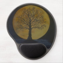 Gel Mousepad de lune de récolte