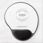 Tapis De Souris Gel Logo personnalisé minimaliste blanc simple<br><div class="desc">Améliorez votre image professionnelle grâce à notre clavier de souris Simple Blanc Minimaliste Personnalisé Logo Marqué. Ce porte - bloc élégant et fonctionnel est l'outil promotionnel parfait pour impressionner vos clients, clients, vendeurs, personnel, famille et amis. Conçu avec simplicité et élégance à l'esprit, l'arrière - plan blanc fournit une toile...</div>