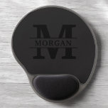 Tapis De Souris Gel Monogramme et nom élégants personnalisés<br><div class="desc">Ajoutez une touche d'élégance à votre essentiel quotidien avec ce monogramme personnalisé et ce produit de nom. Doté d'un design raffiné et de détails personnalisables, il allie sophistication et fonctionnalité. Que ce soit pour un usage personnel ou comme cadeau réfléchi, cet article présente un monogramme élégant et votre nom choisi,...</div>