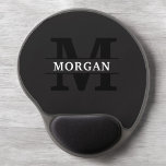 Tapis De Souris Gel Monogramme et nom élégants personnalisés<br><div class="desc">Ajoutez une touche d'élégance à votre essentiel quotidien avec ce monogramme personnalisé et ce produit de nom. Doté d'un design raffiné et de détails personnalisables, il allie sophistication et fonctionnalité. Que ce soit pour un usage personnel ou comme cadeau réfléchi, cet article présente un monogramme élégant et votre nom choisi,...</div>