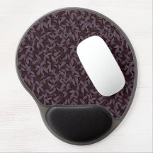 Moody Modern Chic Feuille Botanique foncée violet