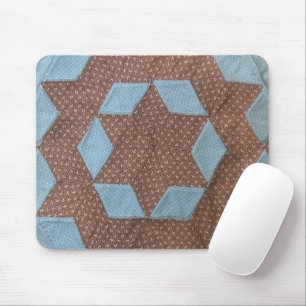 Tapis De Souris Gel Mousepad - Castle Quilt Motif