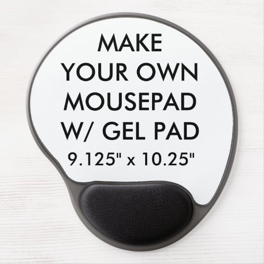 Tapis De Souris Gel Mousepad Ergonomique Personnalise Par Coutume Avec Zazzle Fr