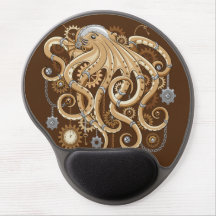 Poulpe Steampunk Rétro Fantastique Mécanique