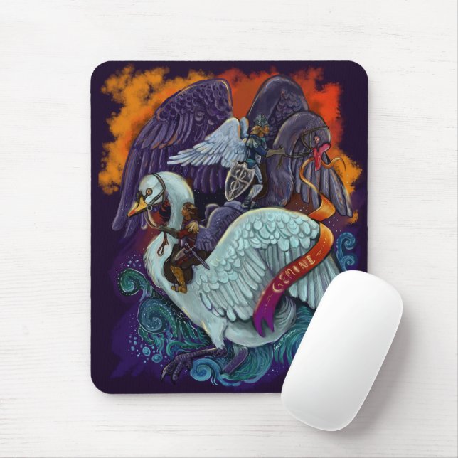 Tapis De Souris Gemini Zodiac mousepad (Avec souris)