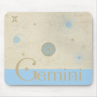 Tapis De Souris Gemini Zodiac Mousepad