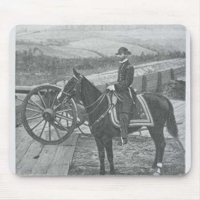 Tapis De Souris Général William Tecumseh Sherman à Atlanta (Devant)
