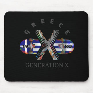 Tapis De Souris Génération X Greece Skateboard des années 1980