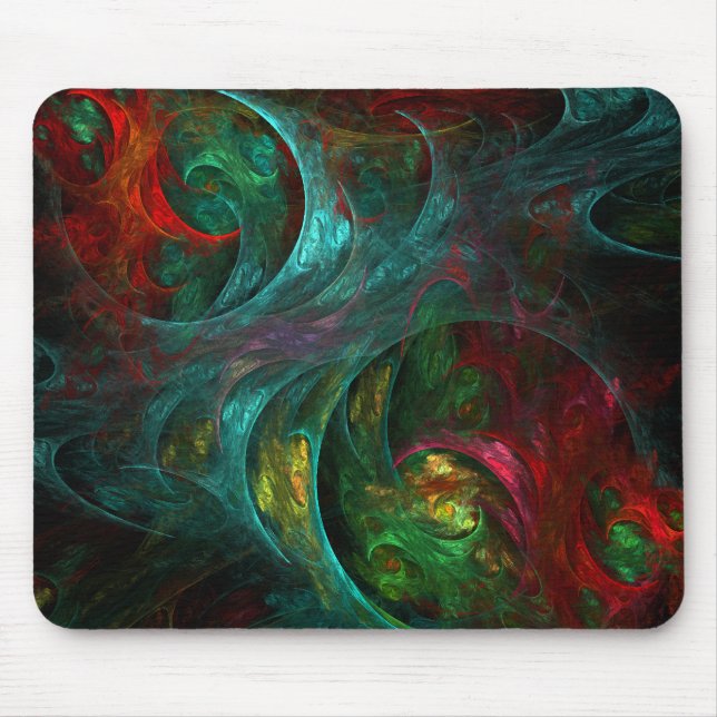 Tapis De Souris Genesis Nova Abstract Art Mousepad (Devant)