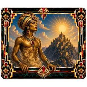 Tapis De Souris Génie, Art Déco Mythique