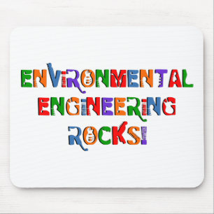 Tapis De Souris Génie environnemental Rocks Texte