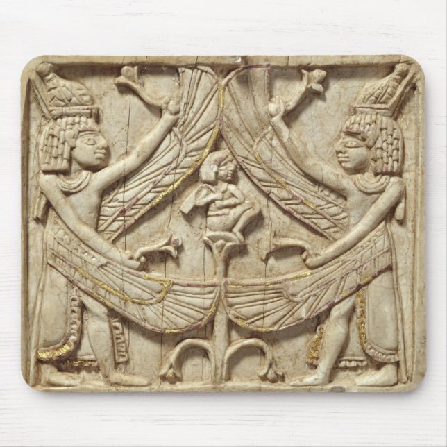 Tapis De Souris Génies à ailes, période assyrienne, c.750 AVANT (Devant)