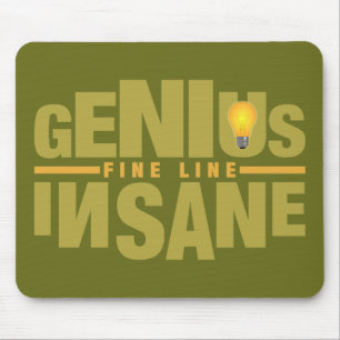 Tapis De Souris GENIUS VS INSANE mousepad personnalisé