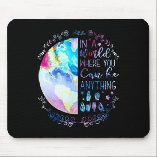 Tapis De Souris Genre Alphabet Asl Langue des Signes Américaine So