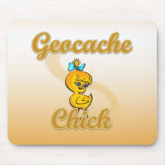 Tapis De Souris Geocache Chick (Devant)