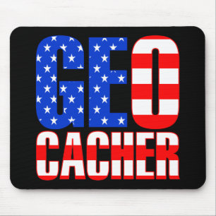Tapis De Souris Geocacher américain
