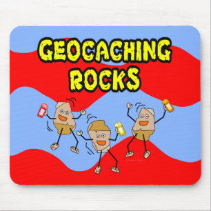 Tapis De Souris Géocaching Rocks