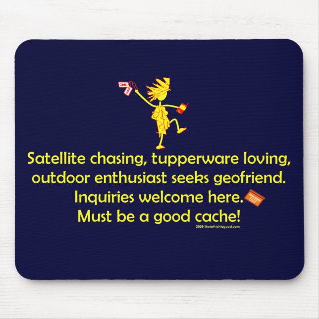 Tapis De Souris GeoFriend Recherché (Devant)