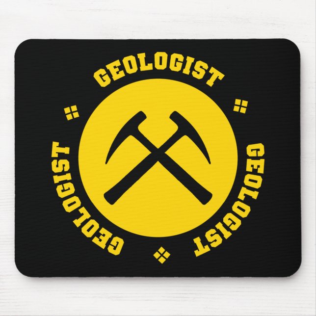 Tapis De Souris Géologue Mousepad (Devant)