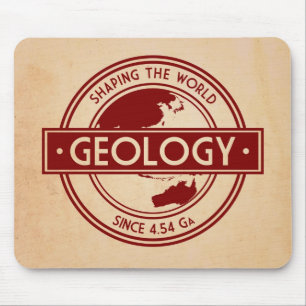 Tapis De Souris Geology- Shaping the World Logo (Asia/Australia)