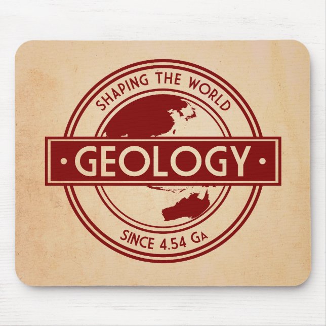 Tapis De Souris Geology- Shaping the World Logo (Asia/Australia) (Devant)