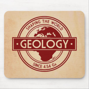 Tapis De Souris Geology- Shaping the World Logo (Europe)