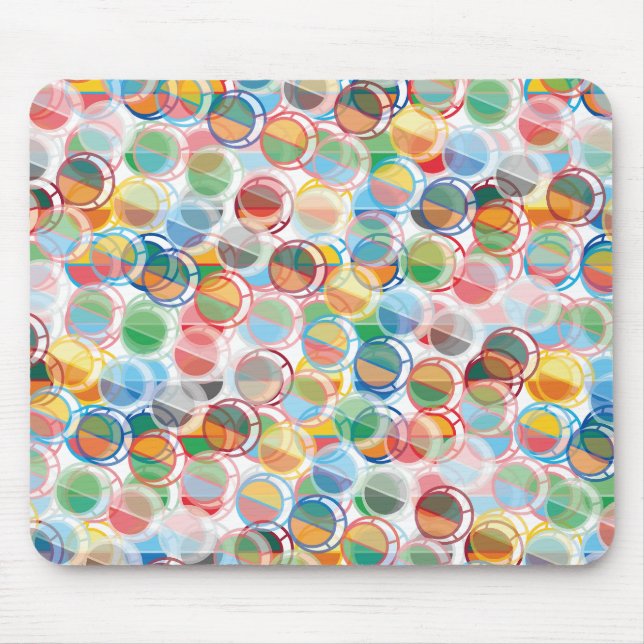 Tapis De Souris Geometria de Geomesky par Masanser Pixelat (Devant)