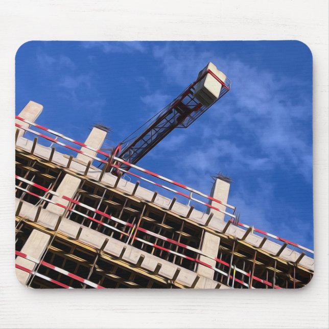 Tapis De Souris Géométrie dans les airs (Devant)