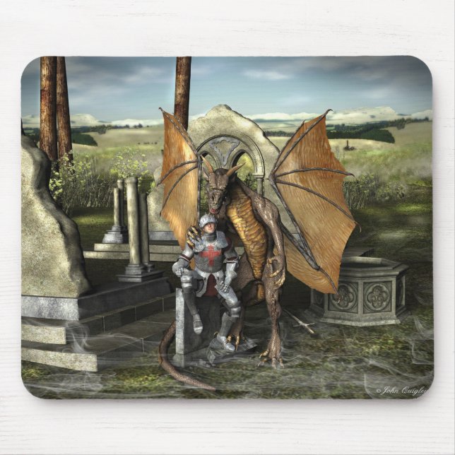 Tapis De Souris George et dragon (tapis de souris) (Devant)