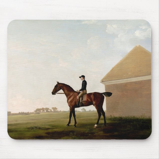 Tapis De Souris George Stubbs Turf, avec Jockey up (Devant)