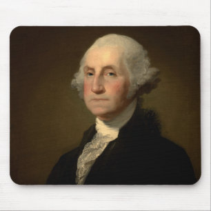 Tapis De Souris George Washington 1er président américain par Stua