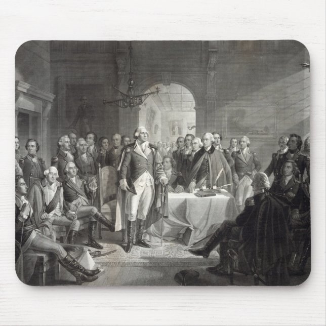 Tapis De Souris George Washington et ses généraux mousepad (Devant)