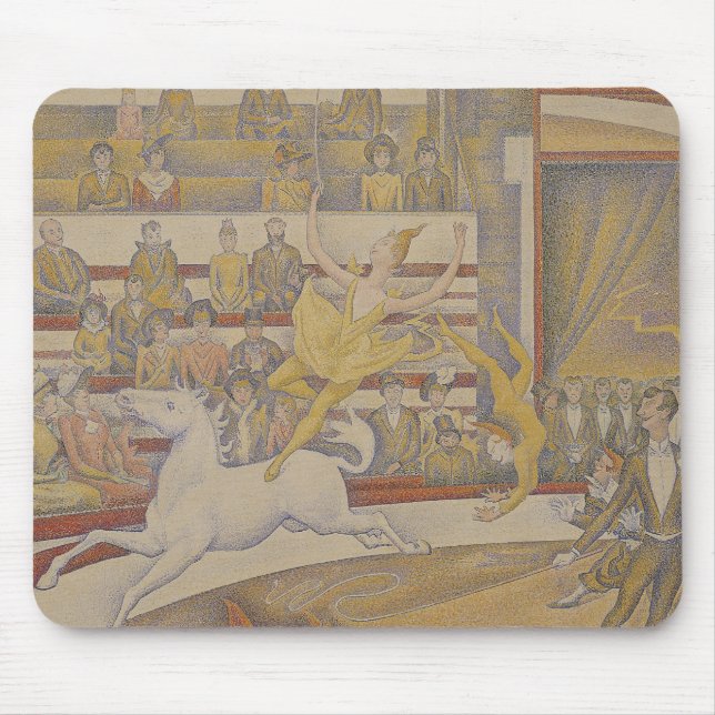 Tapis De Souris Georges Pierre Seurat | le cirque, 1891 (Devant)