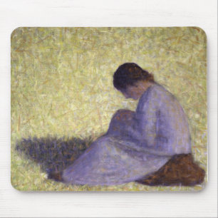 Tapis De Souris Georges Seurat - femme assise