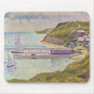 Tapis De Souris Georges Seurat - Port-en-Bessin à High Tide