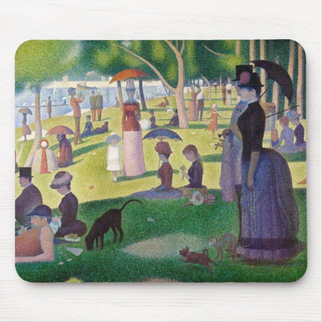 Tapis De Souris Georges Seurat - Un dimanche sur La Grande Jatte (Devant)