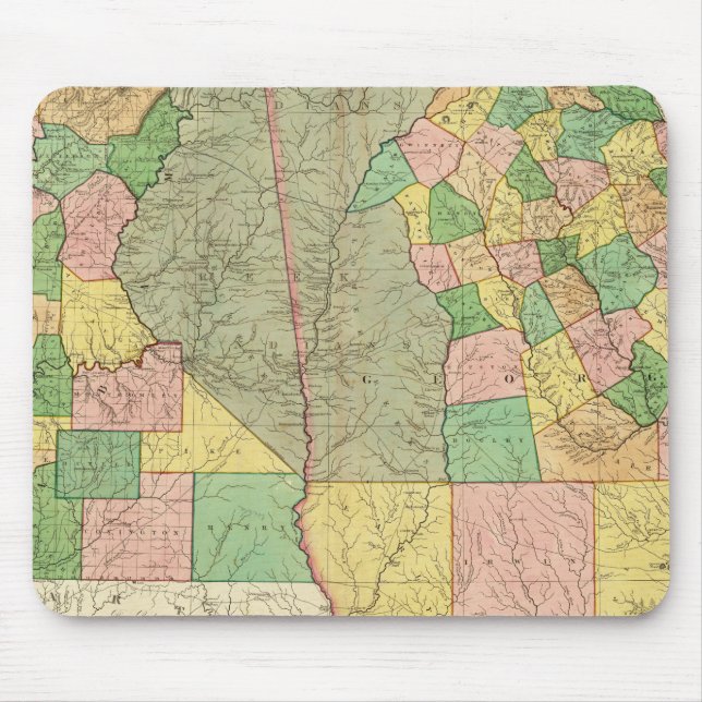 Tapis De Souris Géorgie-Alabama 2 (Devant)