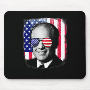Tapis De Souris Gerald Ford 4 juillet Drapeau